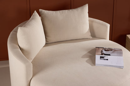 Kelso 3-personers sofa - beige, sort - billede 18