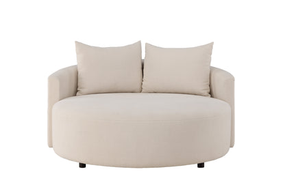 Kelso 3-personers sofa - beige, sort - billede 1