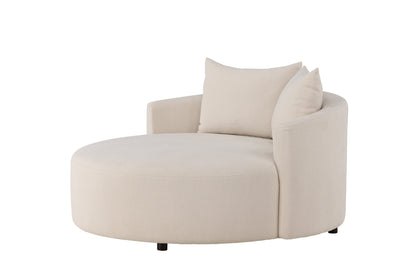 Kelso 3-personers sofa - beige, sort - billede 3