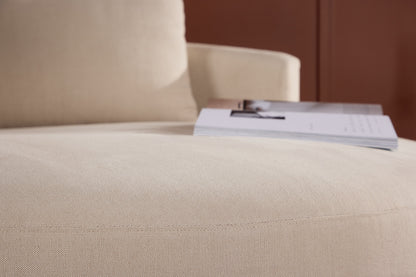 Kelso 3-personers sofa - beige, sort - billede 15