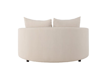 Kelso 3-personers sofa - beige, sort - billede 7