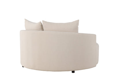 Kelso 3-personers sofa - beige, sort - billede 8