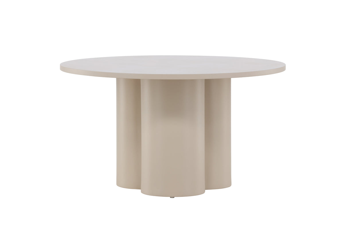 Olivia sofabord - Ø80 cm - beige - billede 1