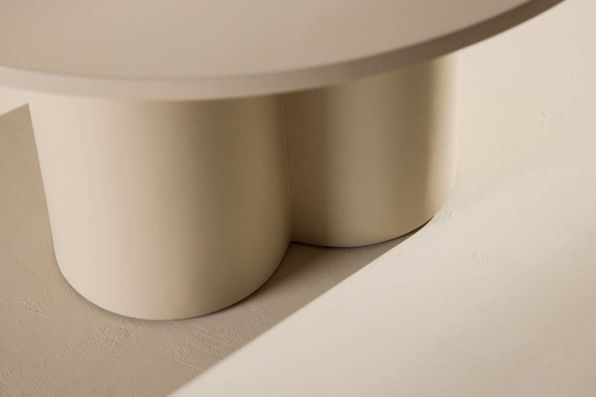 Olivia sofabord - Ø80 cm - beige - billede 16