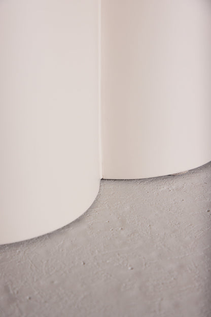 Olivia sofabord - Ø80 cm - beige, hvidpigmenteret - billede 20