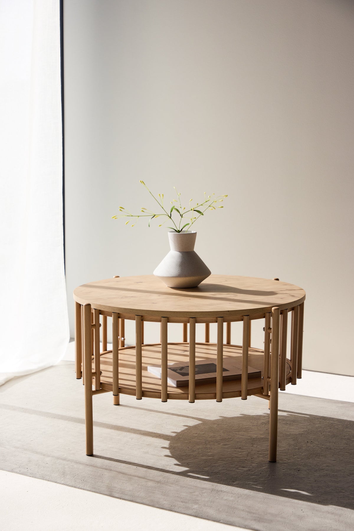 Rubbo sofabord - Ø80 cm - natur - billede 18
