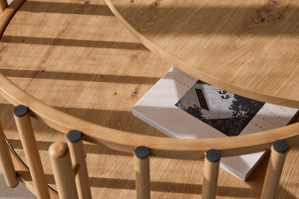 Rubbo Sofabord ⌀80 Natur