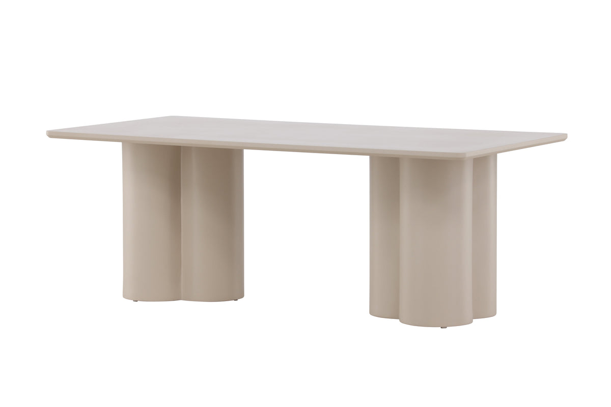 Olivia sofabord - 120 × 60 cm - beige - billede 2