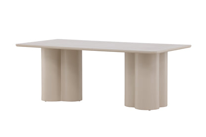 Olivia sofabord - 120 × 60 cm - beige - billede 2