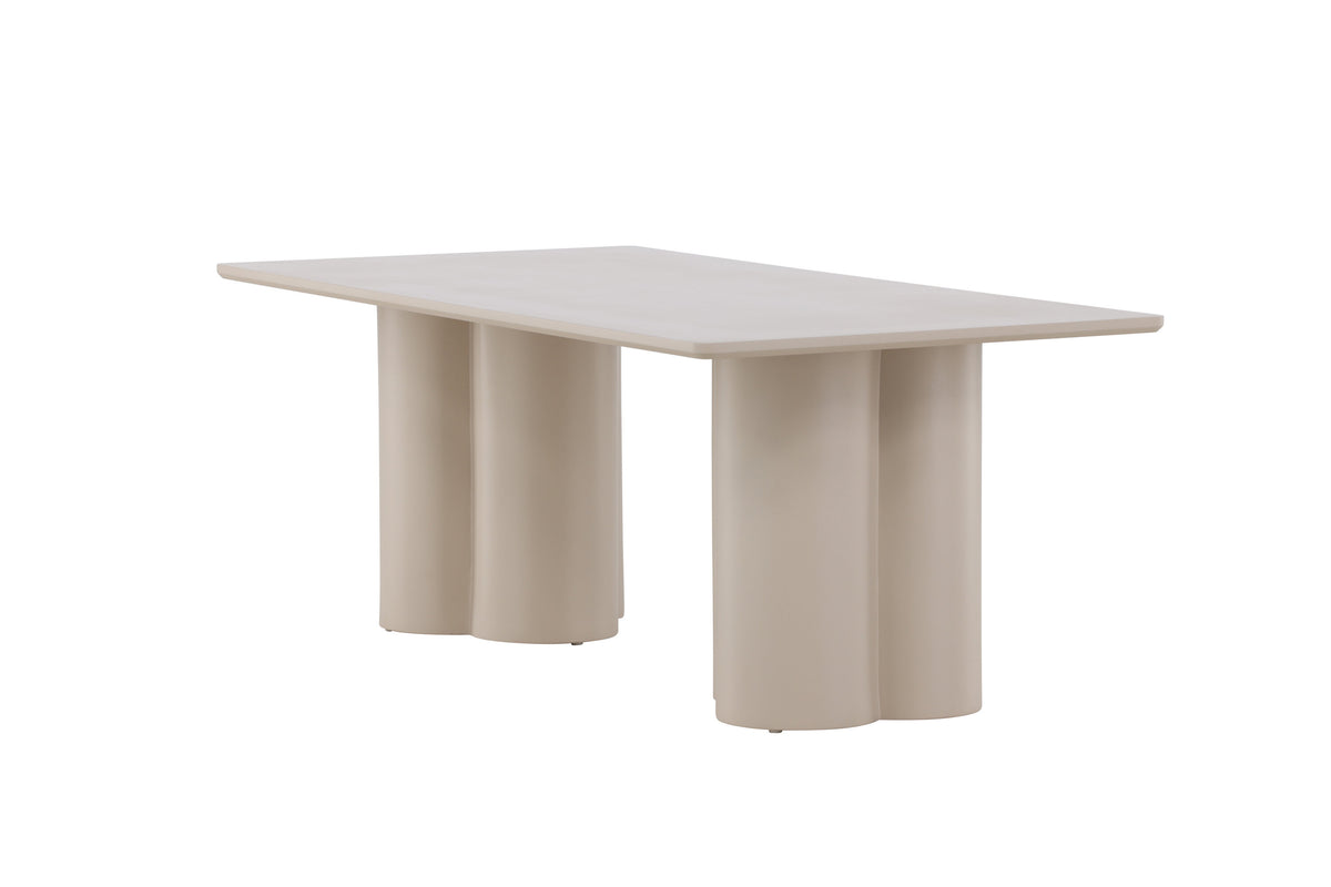 Olivia sofabord - 120 × 60 cm - beige - billede 3
