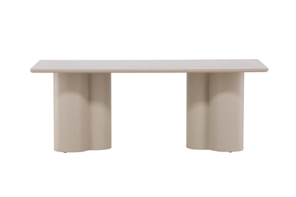 Olivia sofabord - 120 × 60 cm - beige - billede 7