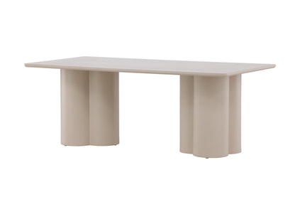 Olivia sofabord - 120 × 60 cm - beige - billede 8