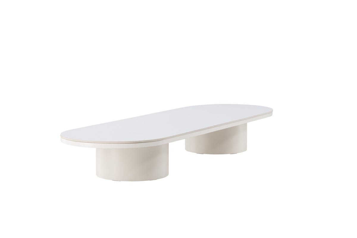 Narvik sofabord - 190 × 60 cm - beige - billede 11