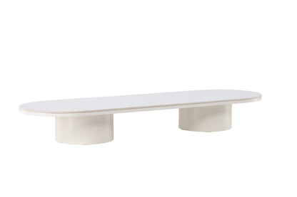 Narvik sofabord - 190 × 60 cm - beige - billede 12