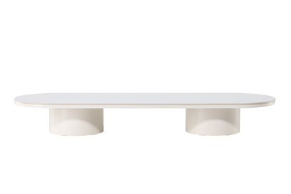Narvik sofabord - 190 × 60 cm - beige - billede 1