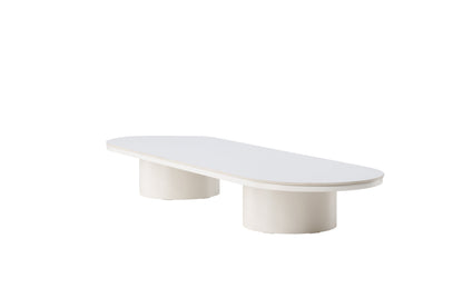 Narvik sofabord - 190 × 60 cm - beige - billede 3
