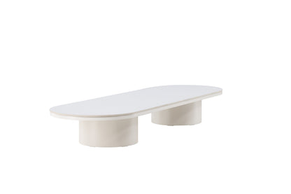 Narvik sofabord - 190 × 60 cm - beige - billede 5