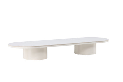 Narvik sofabord - 190 × 60 cm - beige - billede 6