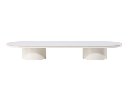 Narvik sofabord - 190 × 60 cm - beige - billede 7