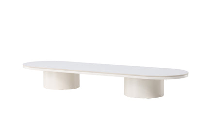 Narvik sofabord - 190 × 60 cm - beige - billede 8