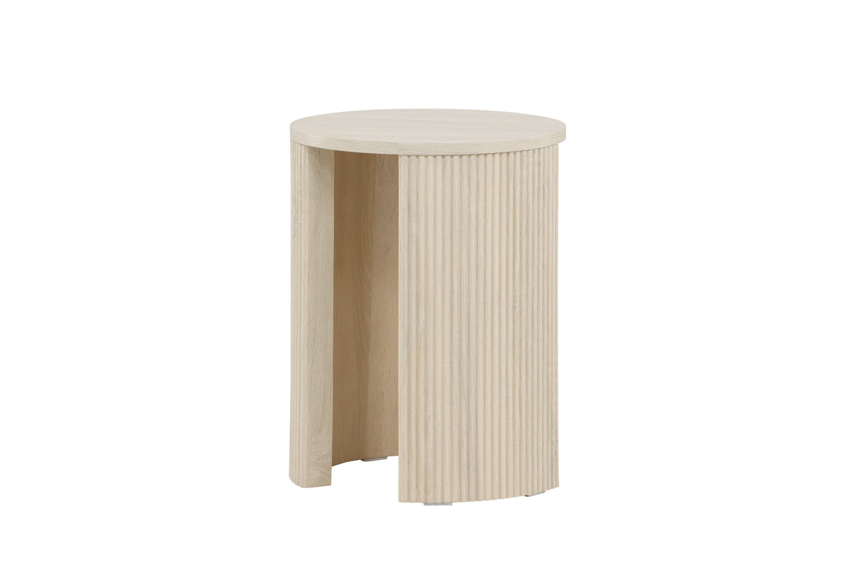 Bristol sidebord - Ø40 cm - hvidpigmenteret - billede 12