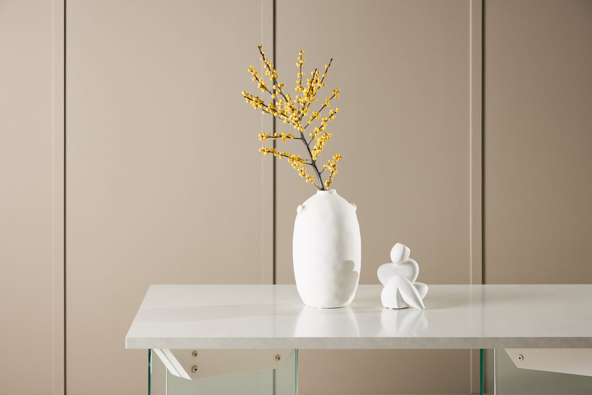 Ester sofabord - 120 × 80 cm - transparent, hvid - billede 14