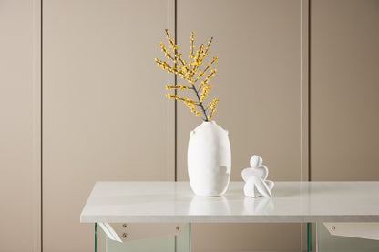 Ester sofabord - 120 × 80 cm - transparent, hvid - billede 14