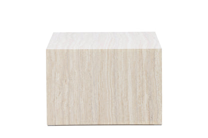 York sofabord - 80 × 60 cm - beige - billede 1