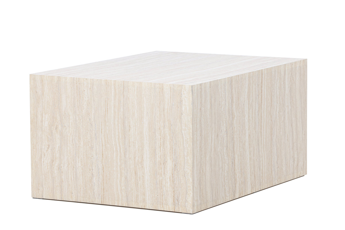 York sofabord - 80 × 60 cm - beige - billede 2