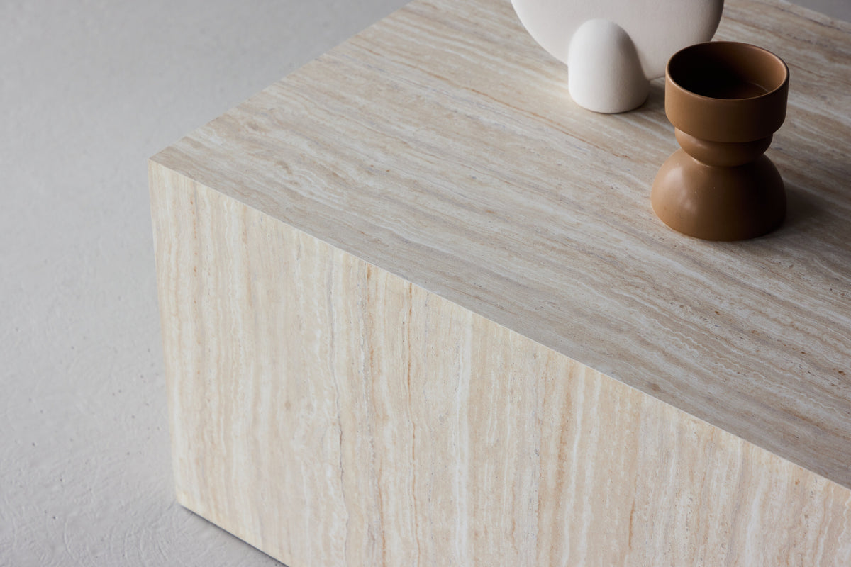 York sofabord - 80 × 60 cm - beige - billede 15