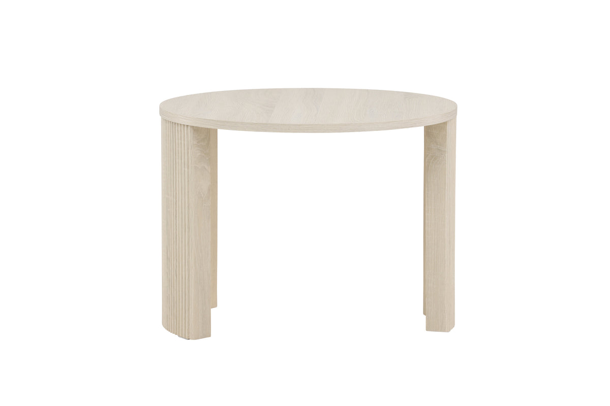 Bristol sofabord - Ø60 cm - hvidpigmenteret - billede 10