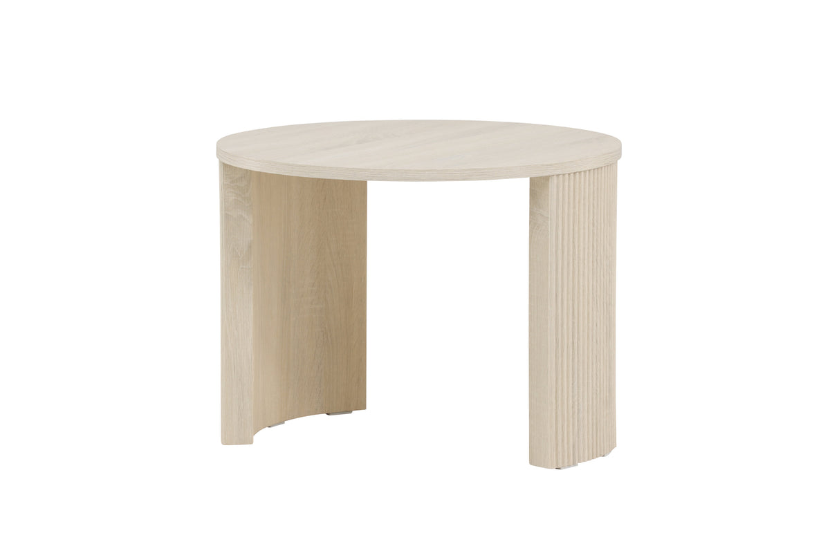 Bristol sofabord - Ø60 cm - hvidpigmenteret - billede 11