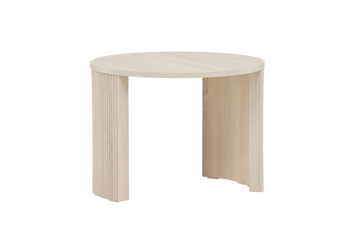 Bristol sofabord - Ø60 cm - hvidpigmenteret - billede 3