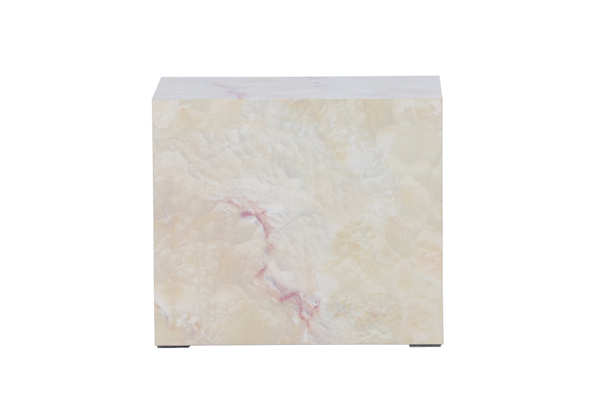 York sidebord - 35 × 25 cm - beige - billede 1