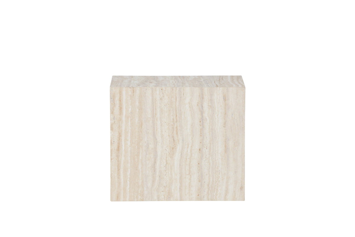 York sidebord - 35 × 25 cm - beige - billede 1