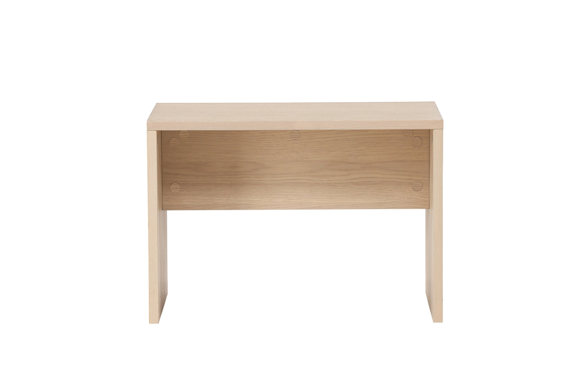 Juni sofabord - 58 × 35 cm - hvidpigmenteret - billede 7