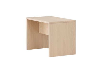 Juni sofabord - 58 × 35 cm - hvidpigmenteret - billede 9