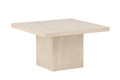 Qvart sofabord - 80 × 80 cm - beige - billede 12