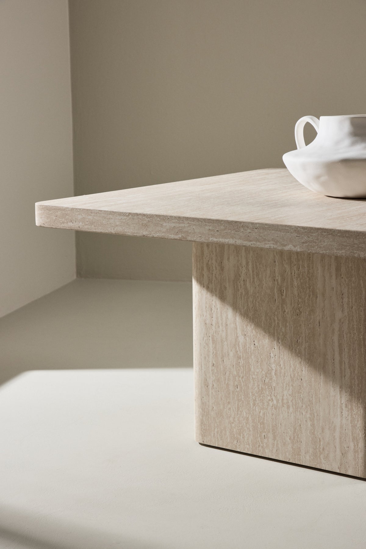 Qvart sofabord - 80 × 80 cm - beige - billede 18