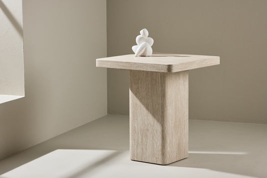 Qvart Sofabord 50 x 50 Beige