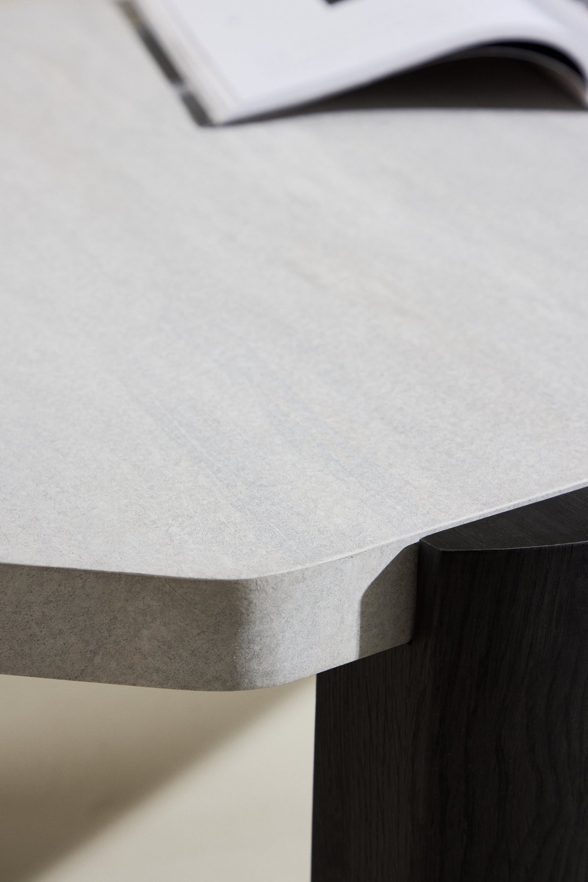 Kres sofabord - 125 × 71 cm - beige, sort - billede 21