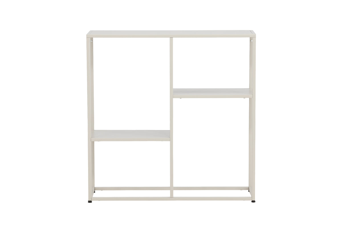 Staal sidebord - beige - billede 1