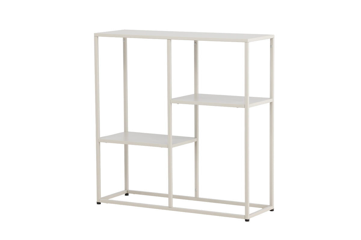 Staal sidebord - beige - billede 2