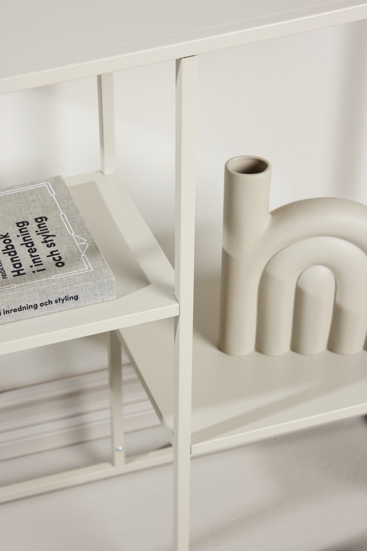 Staal sidebord - beige - billede 18