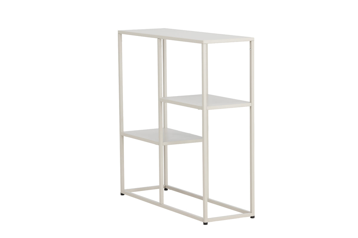 Staal sidebord - beige - billede 3