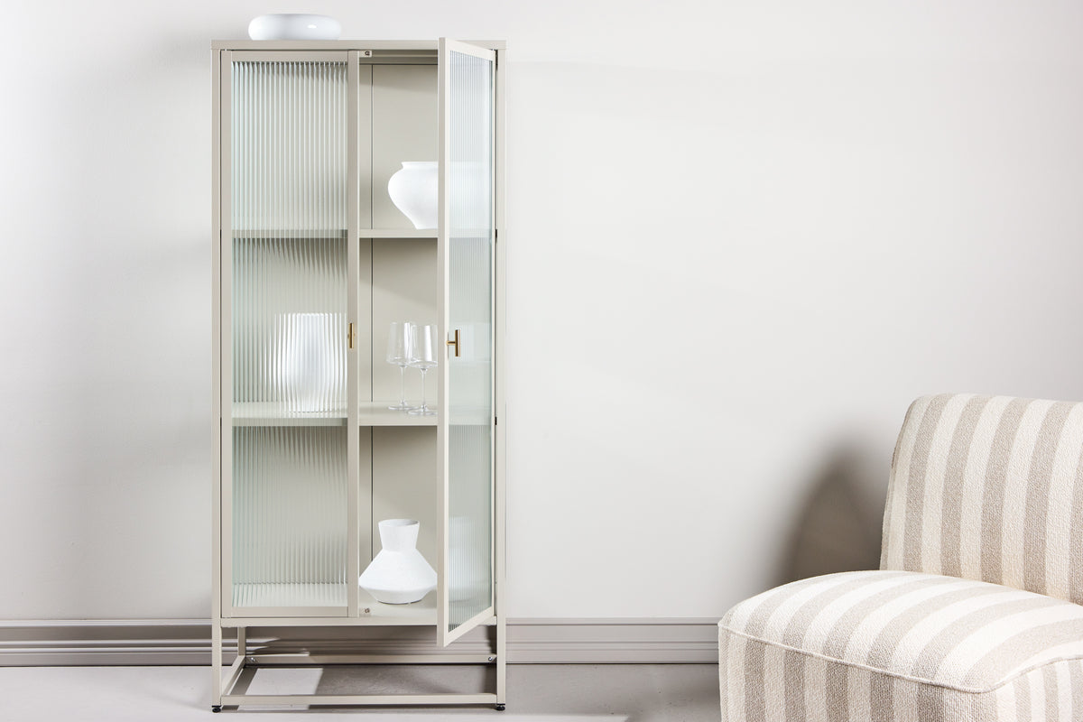 Garis Vitrineskab 40 x 160 x 70 Beige