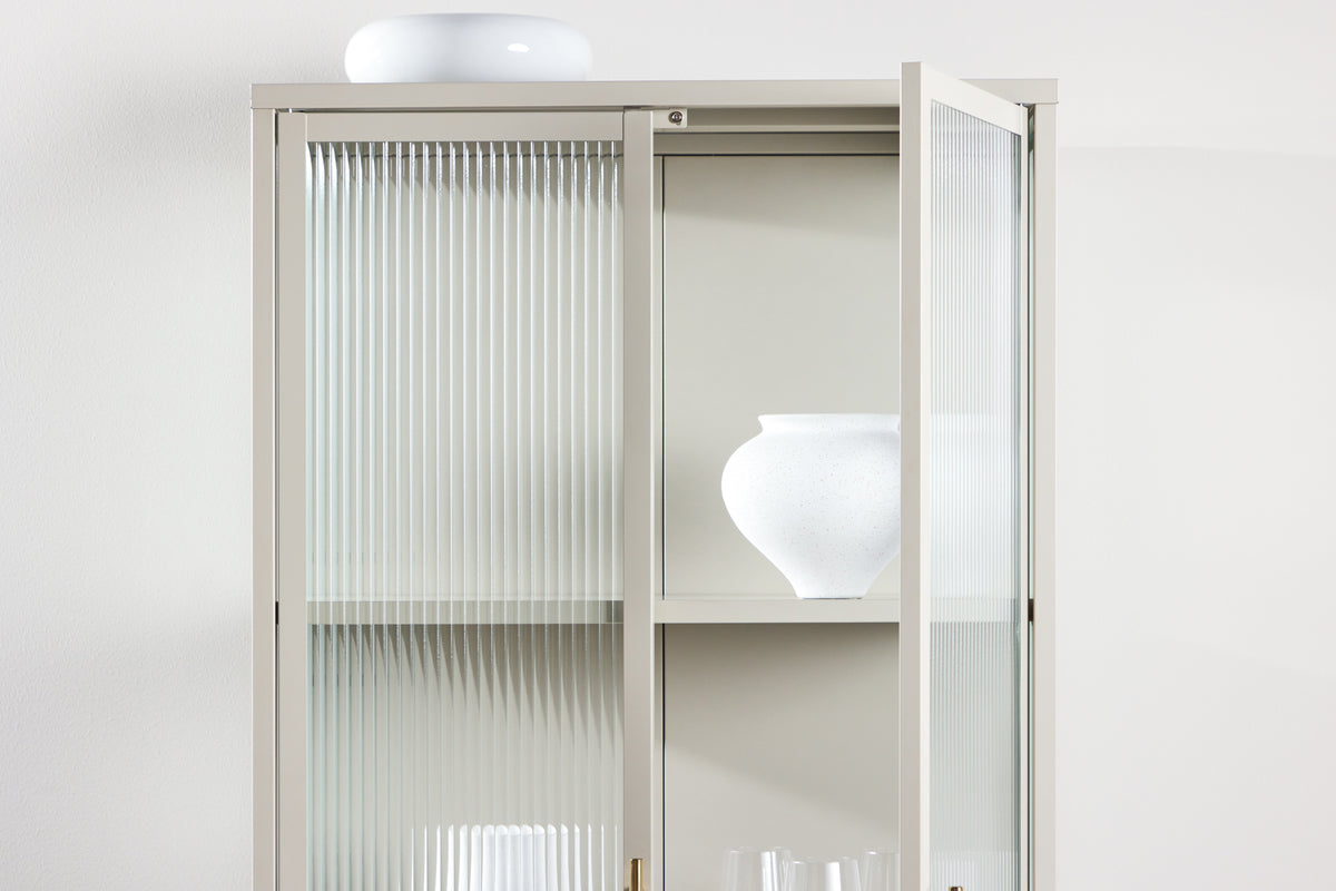 Garis Vitrineskab 40 x 160 x 70 Beige