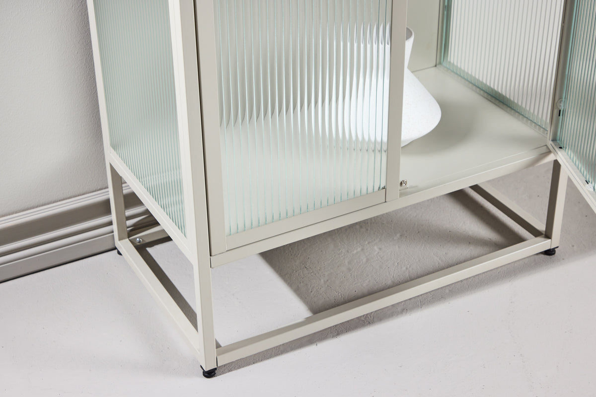 Garis Vitrineskab 40 x 160 x 70 Beige