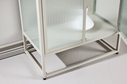 Garis Vitrineskab 40 x 160 x 70 Beige