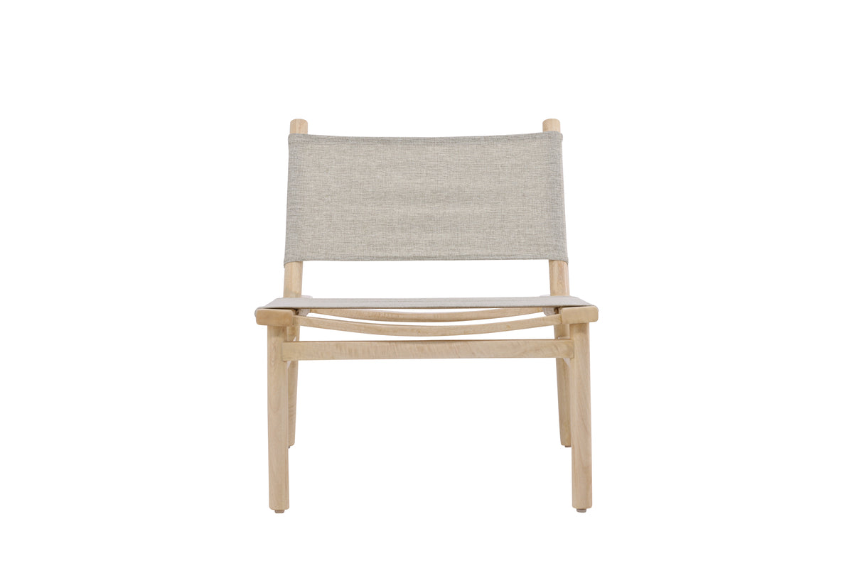 Millo Loungestol Natur/Grå
